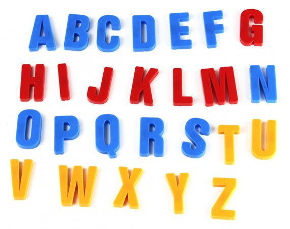 Набор магнитных букв и цифр 0703 EUR на рус,англ,укр. языках | Зображення 2