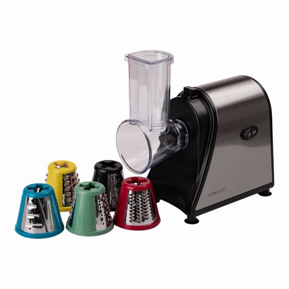 Овочерізка Sokany 6 в 1 5 насадок 1000 Вт | Зображення 1