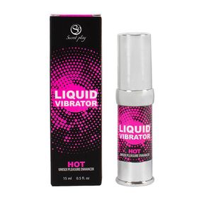Рідкий вібратор - Secret Play Liquid Vibrator Hot, 15 мл sexstyle