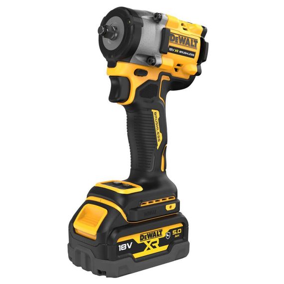 Гайковерт ударный аккумуляторный бесщёточный 610Нм DeWALT DCF923P2G | Зображення 1