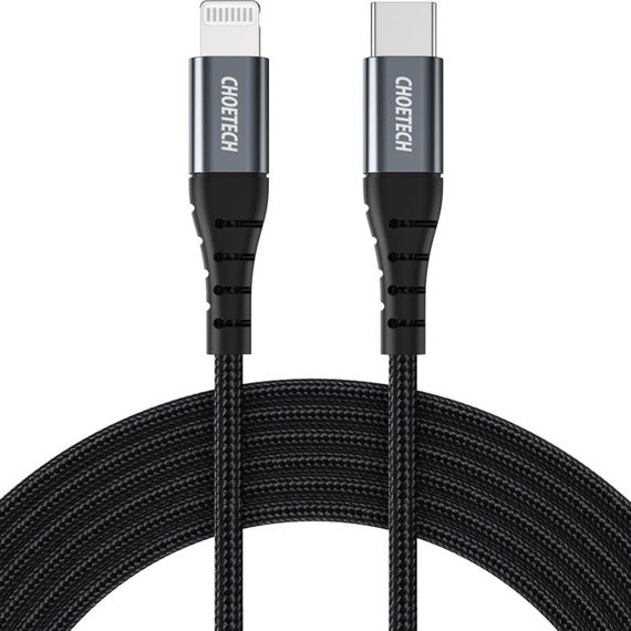 Дата кабель USB-C to Lightning 2.0m 20W MFI USB3.1 Choetech (IP0041) | Зображення 1