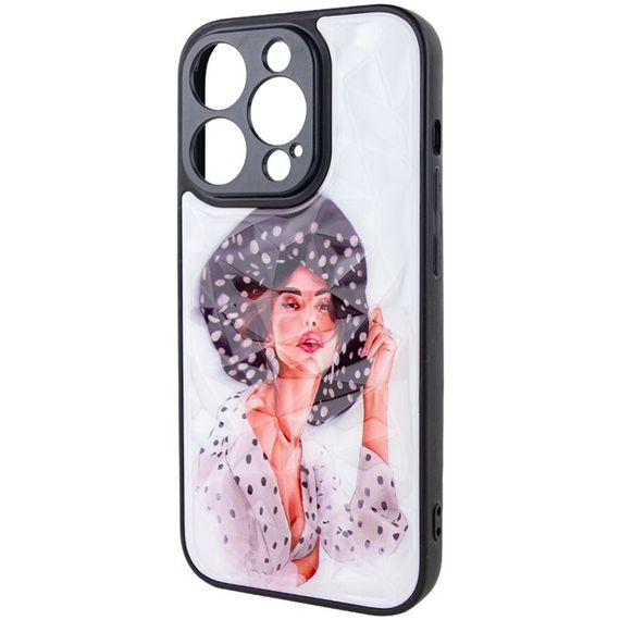 TPU+PC чохол Prisma Ladies для Apple iPhone 12 Pro Max (6.7") Girl in a hat | Зображення 2