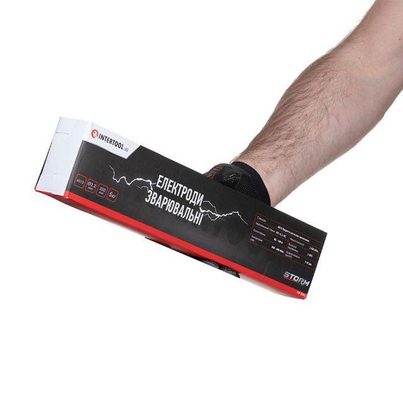 Електроди зварювальні 6013, Ø 3,2 мм, 350 мм, уп. 5 кг, STORM INTERTOOL EW-5032 | Зображення 3