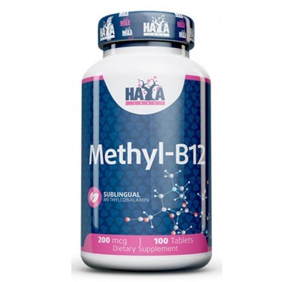 Витамин Б12 Haya Labs Methyl B-12 200 mcg 100 Tabs