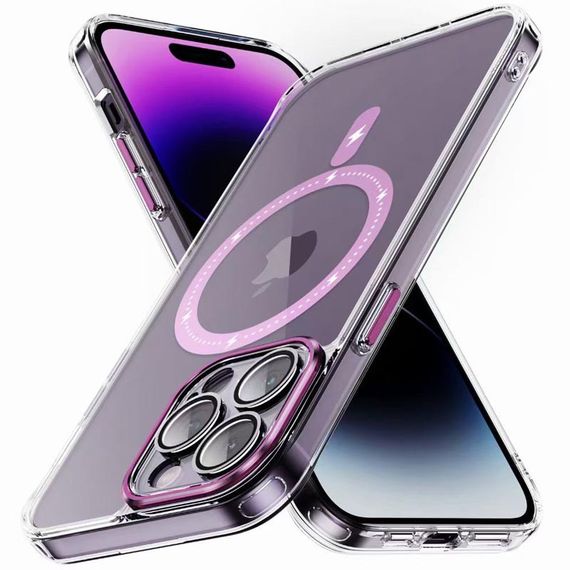 Чохол TPU+PC Colorful with MagSafe для Apple iPhone 14 Pro (6.1") | Зображення 1
