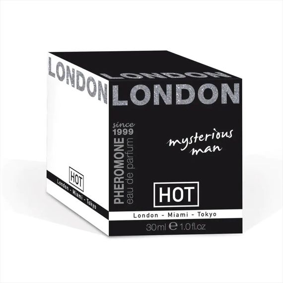Парфуми з феромонами для чоловіків HOT Pheromone Perfume LONDON men 30 мл Sex Aura | Зображення 1