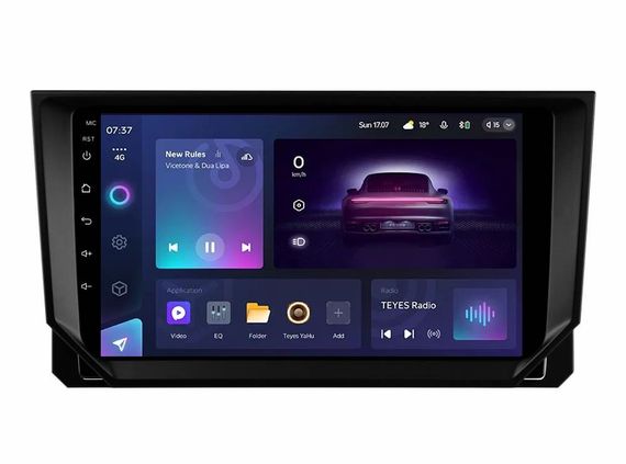 Штатна магнітола Teyes CC3 2K 4+64 Gb Seat Ibiza 2017-2020 9"