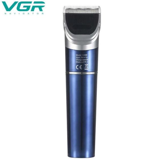Качественная Машинка для стрижки животных VGR 098 синий | Аккумуляторный триммер для стрижки Собак и Котов | Зображення 7