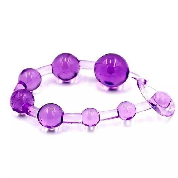 Анальне намисто 31 см чорний | Зображення 5