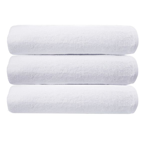 Рушник махровий з петелькою SoundSleep Lenity 70х140 см 400 гм2 білий (94313277)