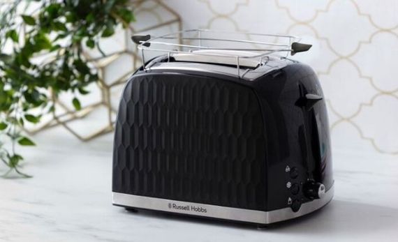Тостер Russell Hobbs 26061-56 Honeycomb Black | Зображення 6