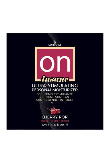 Пробник Sensuva - Ultra-Stimulating On Insane Cherry Pop (6 мл)