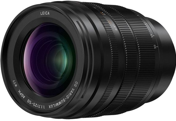Объектив Panasonic Micro 4/3 Lens 25-50mm f/1.7 ASPH (H-X2550E) | Зображення 5