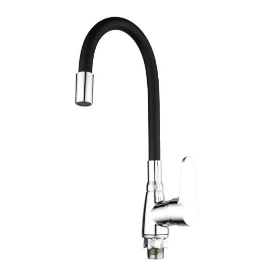 Змішувач для кухні Mixxus Elvis 014 (Nut) Refl.Black (MI6305)