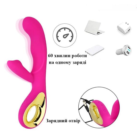 Вибростимулятор клитора и точки G ( красный, USB) | Зображення 6