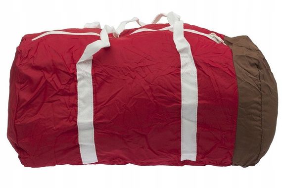 Спортивная сумка Puma Pack Away Barrel красная на 40л | Зображення 1