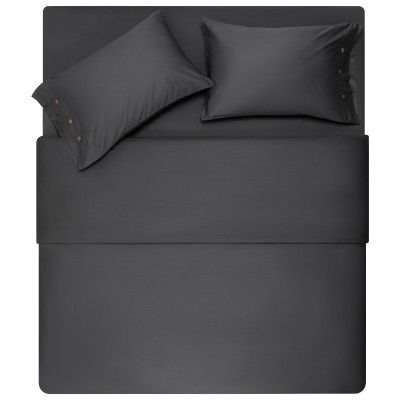 Пододеяльник Ardesto Mix&amp;Match Premium 100% хлопок, сатин серый 160х220 см (ART1622DVY)