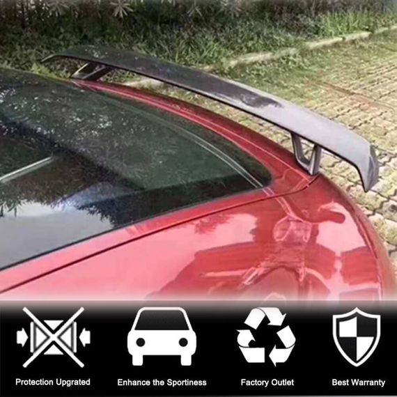 Спойлер V3 (Кабріолет, Карбон) для Ауди A5 2007-2015 рр | Зображення 1