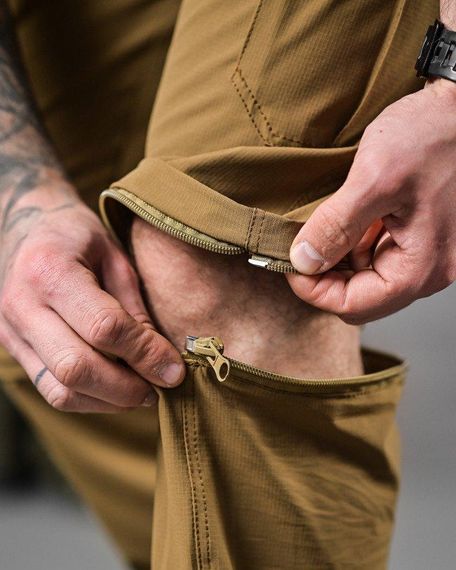 Стрейчеві літні тактичні штани-шорти PARADOX Кайот ДЛ6296 | Зображення 9