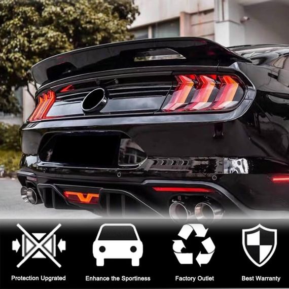 Спойлер V3 (Карбон) для Ford Mustang 2015-2023 гг | Зображення 2