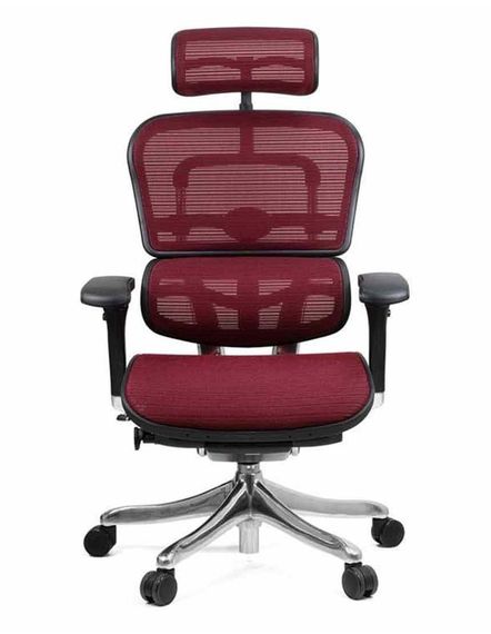 Кресло компьютерное ERGOHUMAN Plus Burgundy | Зображення 5