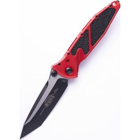 Нож Microtech Socom Elite T/E-M, tanto, чорний, чорно-червоне руків&apos;я (161-1RD)
