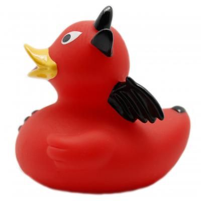 Игрушка для ванной Funny Ducks Чёрт утка (L1829) | Зображення 2