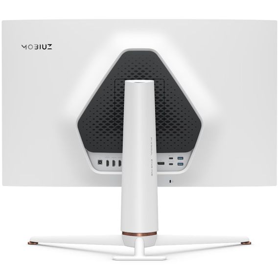 TFT 31.5" BenQ EX321UX, 4K UHD, IPS, 144Hz, HDMI, DP, USB- C, USB-hub, білий | Зображення 3