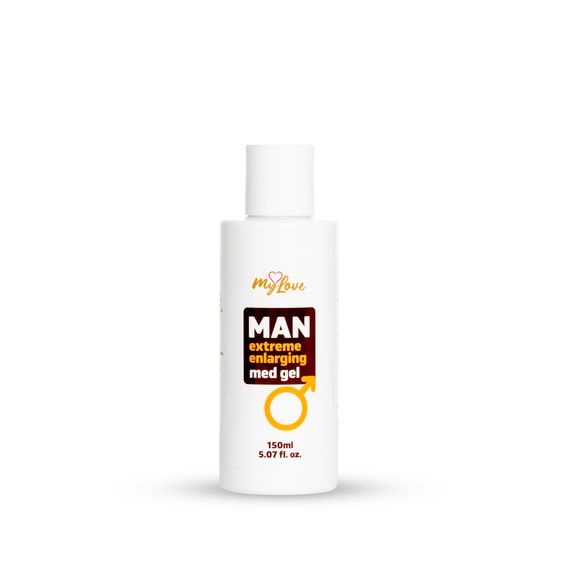 Збільшуючий гель-лубрикант для чоловіків - MyLove Man Extreme Enlarging Med Gel, 150 мл
