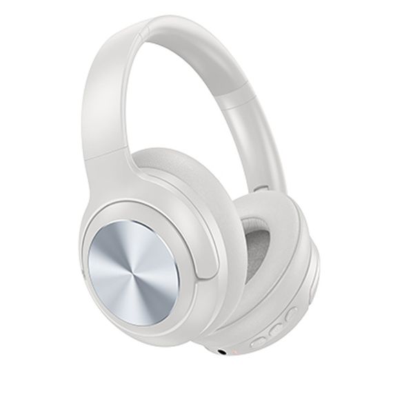 Накладні бездротові навушники Hoco W54 Young ANC Gray | Зображення 1