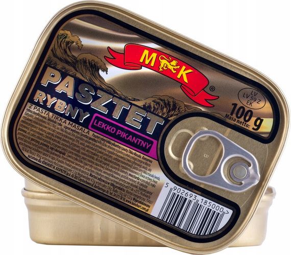 Паштет рибний  MK Rybny Lekko Pikantny, 100г Польша