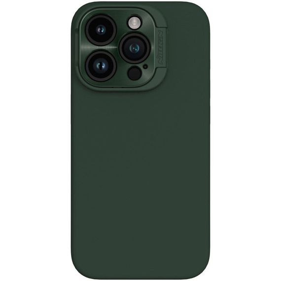 Чохол Silicone Nillkin LensWing Magnetic для Apple iPhone 15 Pro (6.1") Зелений / Green