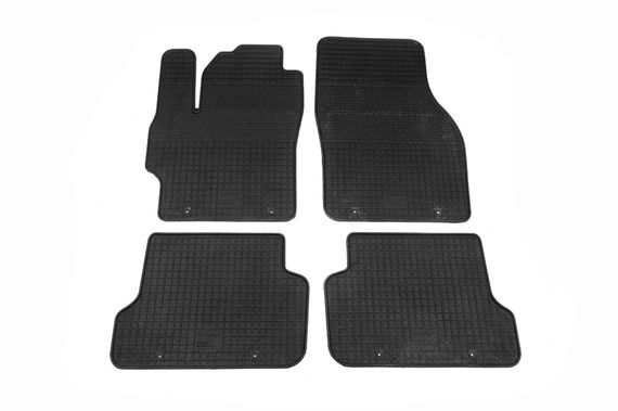 Резиновые коврики (4 шт, Polytep) для Mazda 3 2003-2009 гг | Зображення 1