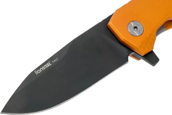 Ніж Lionsteel ROK Aluminum Orange Black | Зображення 2
