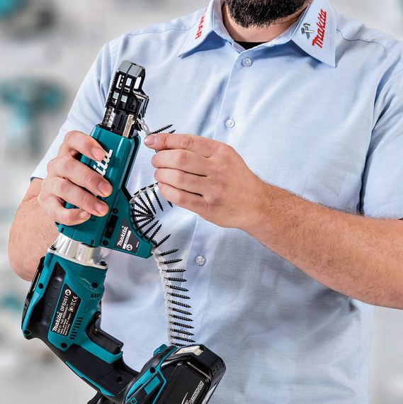 Насадка для подачі шурупів 25-55 мм для Makita DFS250, DFS451, DFS452, FS6300, FS4300, FS4000 (199146-8) | Зображення 6