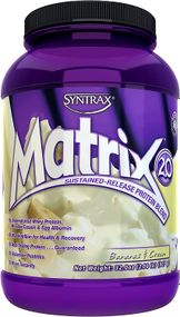 Протеин Syntrax Matrix 0.9 kg (Bananas &amp; Cream)