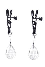 Затискачі для сосків Bad Kitty Nipple Drops Чорні One Size