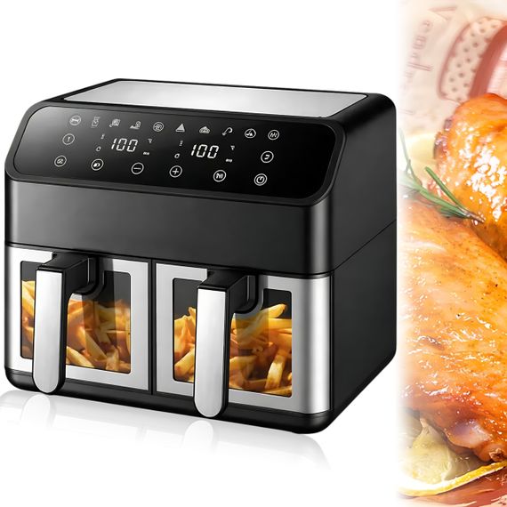 Аэрофритюрница DOMOTEC Air Fryer MS-3226 , 4800 Вт 13 л | Зображення 2