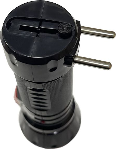 Фонарь аккумуляторный ручной Power Style PS-8901 9268 0.5 Вт 13х5 см | Зображення 4