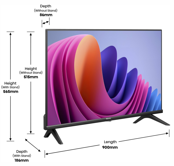 LED-телевізор Hisense 40A4N | Зображення 7