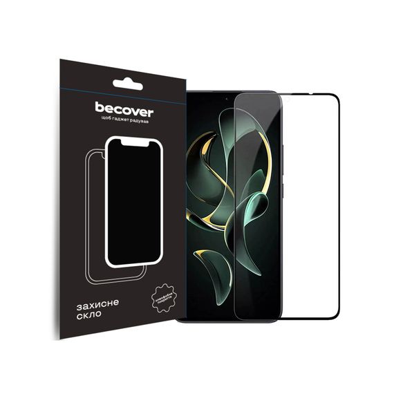 Скло захисне BeCover Xiaomi 13T/13T Pro Black (710171) | Зображення 5