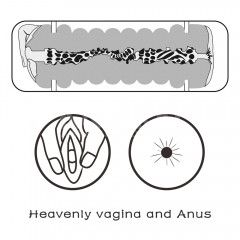 Мастурбатор - Virgin-Skin Blowout Stroker Vagina and Anus Sex Aura | Зображення 2