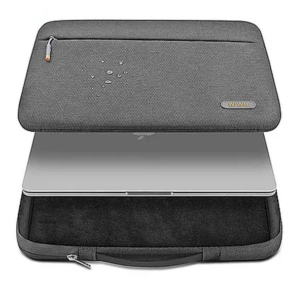 Сумка для ноутбуку WIWU Pilot Sleeve 15.6" Сірий | Зображення 3
