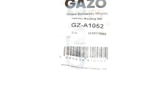 Ремкомплект форсунки Mercedes Benz Sprinter 906 907 910 Vito W639 03- шайба + прокладка  GZ-A1052 | Зображення 1
