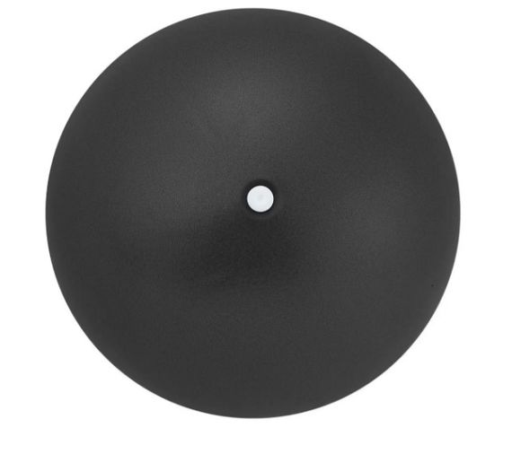 М'яч для пілатесу, йоги та реабілітації PowerPlay PP_4415 Body Shape Ball 22 см Чорний (PP_4415_Black)