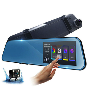 Автомобильный видеорегистратор зеркало Terra 1031 две камеры