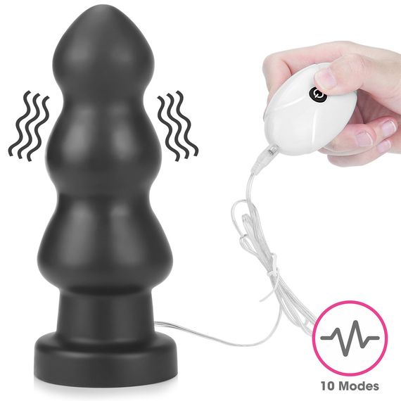 Анальная пробка - King-Sized Vibrating Anal Rigger 7.8" sexstyle | Зображення 6