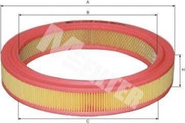 Фільтр повітряний (вир-во M-filter) MFILTER A386 на RENAULT SUPER 5 (B/C40_)