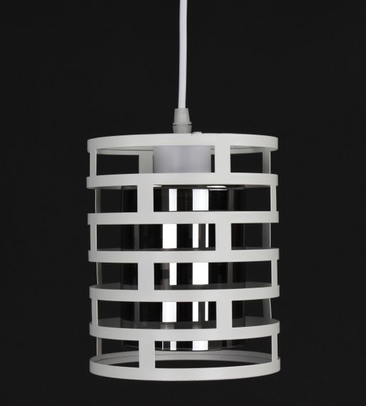 Люстра підвісна LOFT на 1 лампочку 27771 Білий 25-100х15х15 см. | Зображення 1