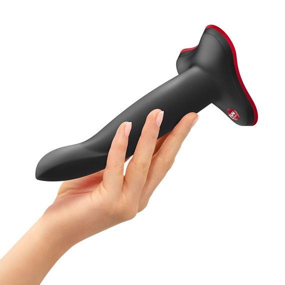 Фалоімітатор Fun Factory LIMBA FLEX M Black, гнучкий, з ефектом пам’яті, підходить для точки G | Зображення 1